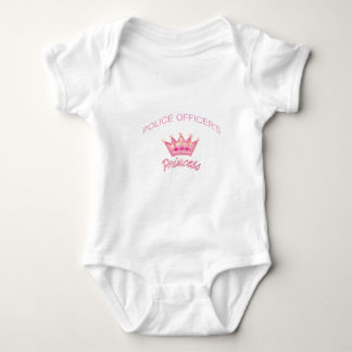 Police Officers Princess Baby Bodysuit