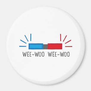 Police or Ambulance Siren Magnet