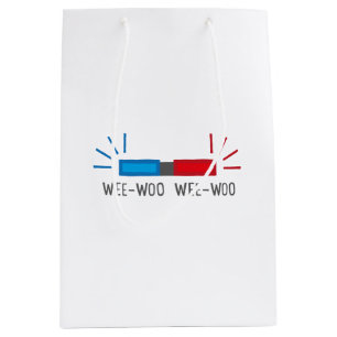 Police or Ambulance Siren Medium Gift Bag