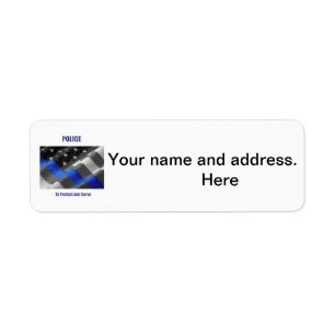 Police Return Address Label