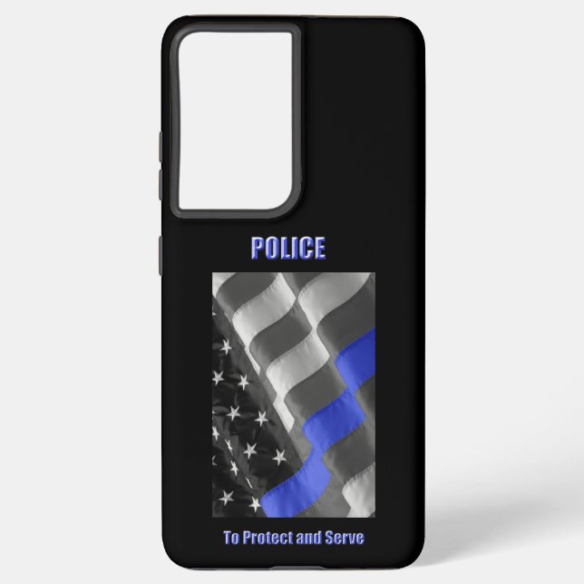 Police Samsung Galaxy S21 Ultra Case (Back)