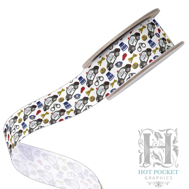 Police Satin Ribbon (Creator Uploaded)