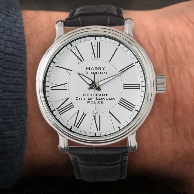 Police Sergeant Commemorative Watch (Creator Uploaded)