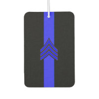 Police Sergeant Stripes Thin Blue Line