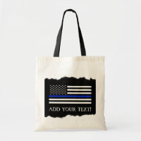 Police Style American Flag Custom