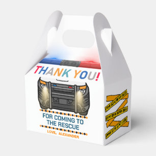Police Theme Kids Birthday Party  Favour Box