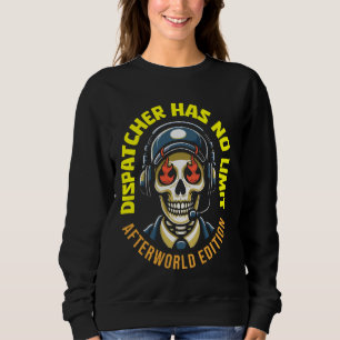 Police Thin Yellow Line Gold Emergency - Dispatche Sweatshirt