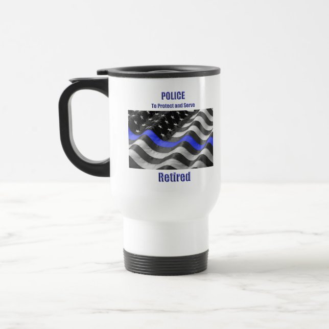 Police Travel Mug (Left)