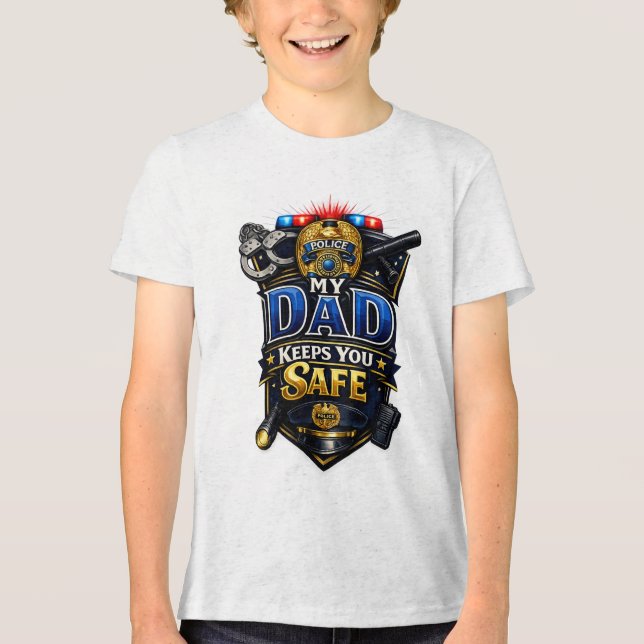 Police Tri-Blend Shirt (Front)