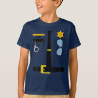 Police Uniform Costume Halloween Kids
