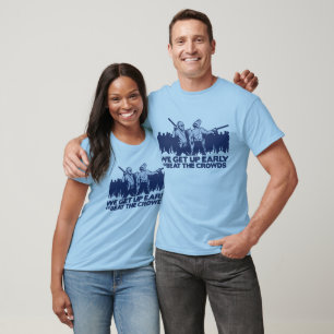 police we get up early to beat the crowds T-Shirt