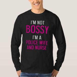 Police Wife Nurse Life Rn Mum 32 T-Shirt