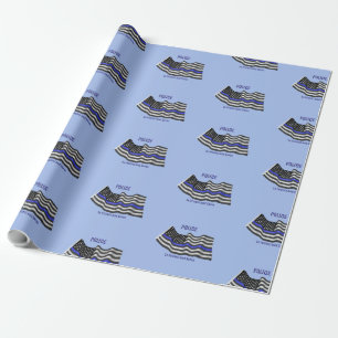 Police Wrapping Paper