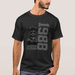 Policeman 35Th Birthday Police Limited Edition 198 T-Shirt