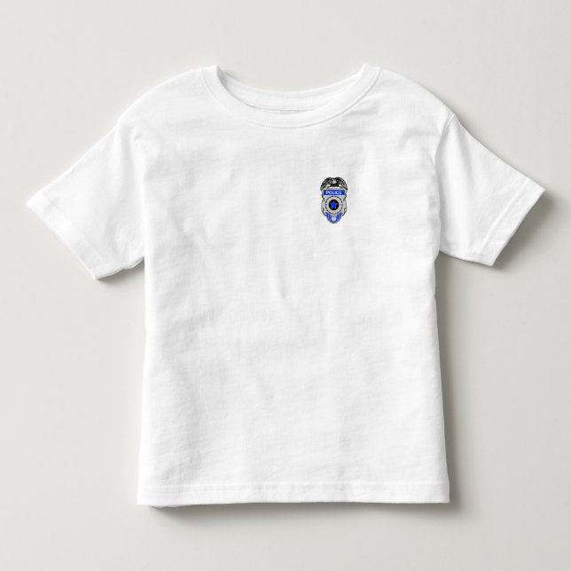 Policeman Badge T-Shirt (Front)