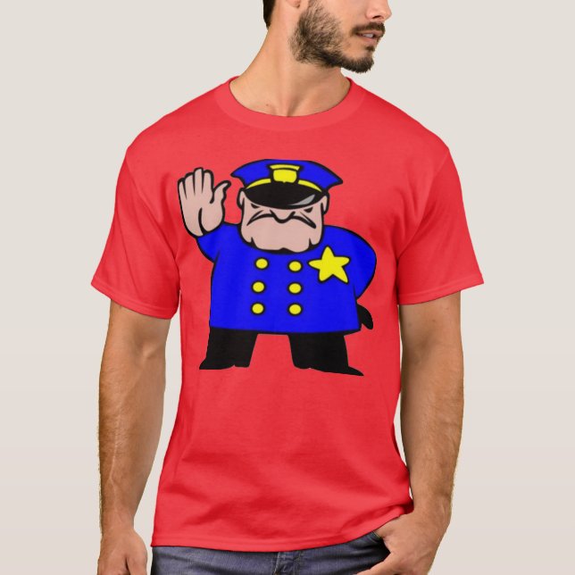Policeman - Father's Day T-Shirt (Front)