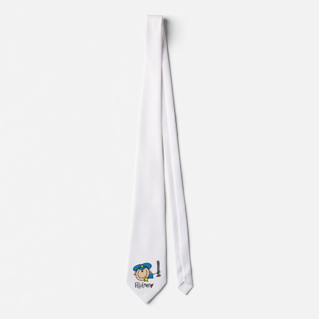 Policeman Occupation Tie (Front)