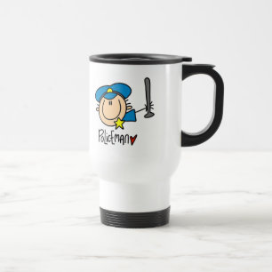 Policeman Occupation Travel Mug