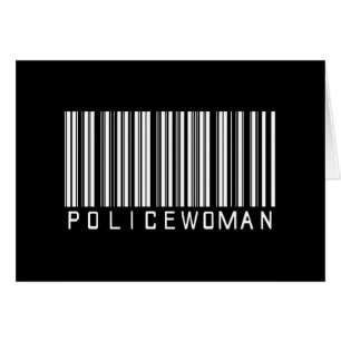 Policewoman Bar Code
