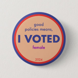 Policies I Voted Button