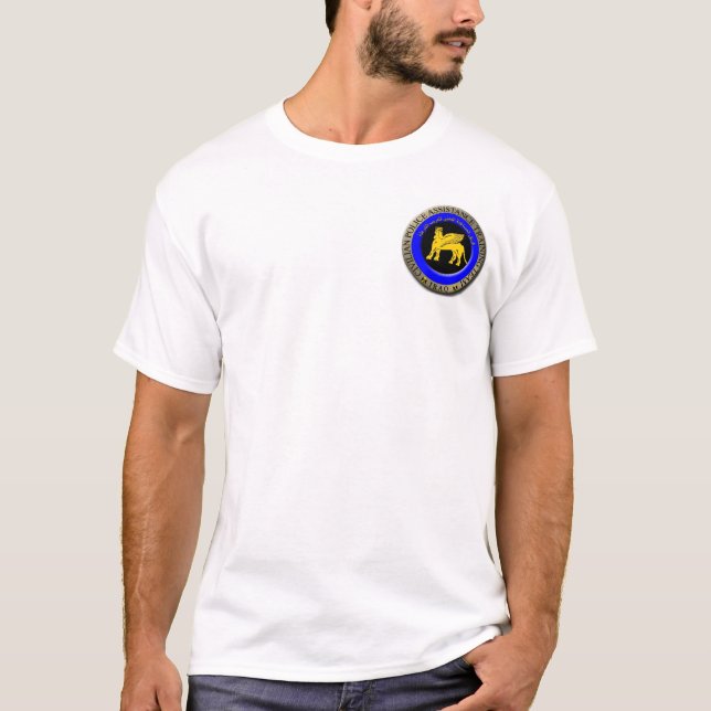 Policing in Iraq T-Shirt (Front)