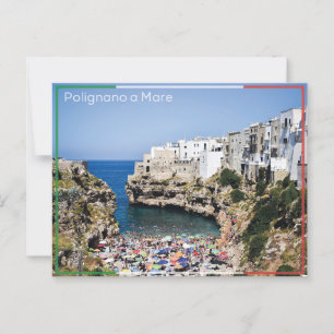 Polignano a Mare - Italy Postcard