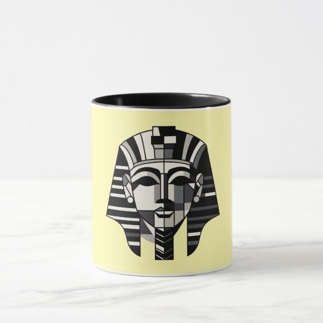 Poligonal Tutankamon mask Mug (Center)