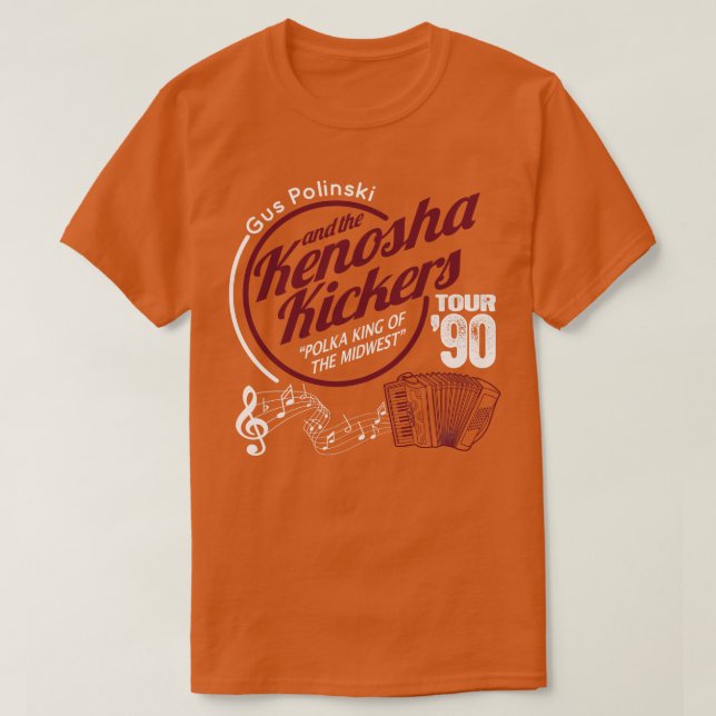 Polinski and the Kenosha Kickers Mug T-Shirt (Design Front)