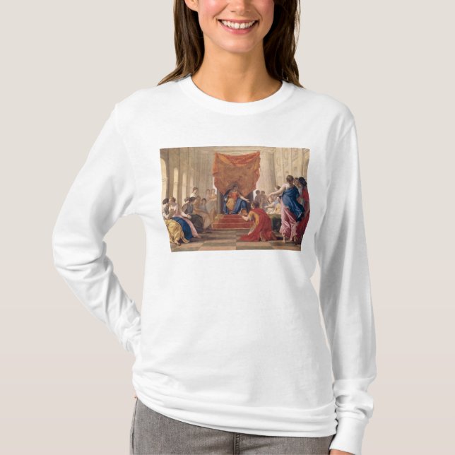 Poliphilus Kneeling before Queen Eleuterylida T-Shirt (Front)