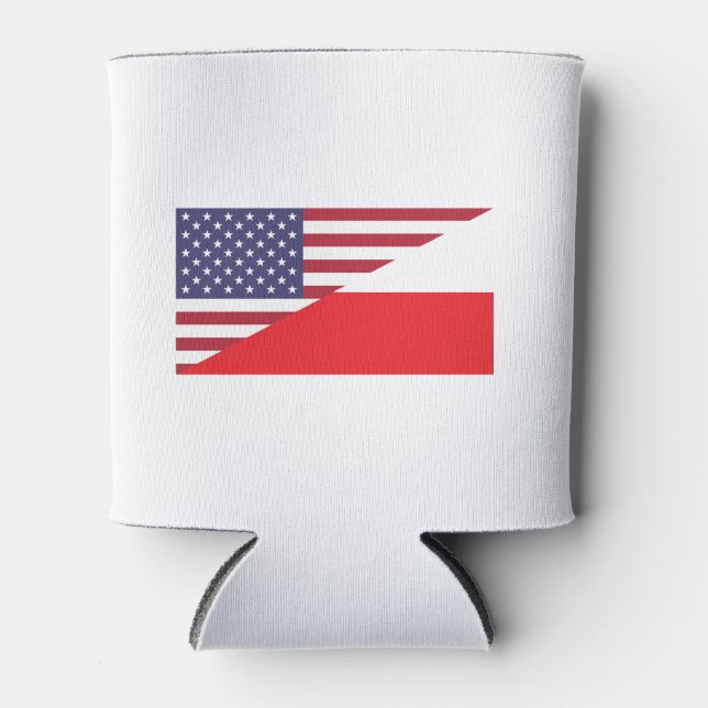 Polish American Can Cooler (Front)