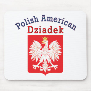 Polish American Dziadek Mouse Pad