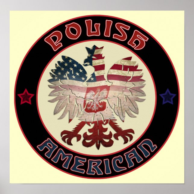 Polish American Eagle Poster (Front)