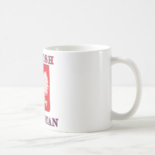 Polish American Eagle Shield Coffee Mug