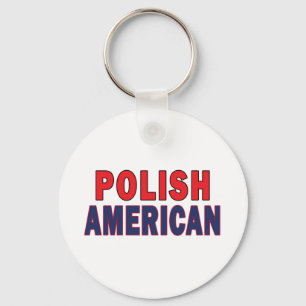 Polish American Key Ring