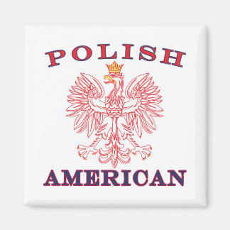 Polish American Red Eagle Magnet