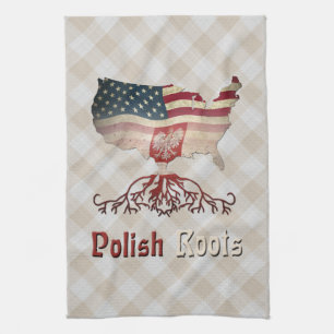 Polish American Roots Tea Towels