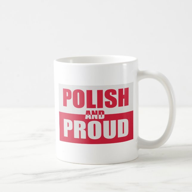 Polish and Proud Coffee Mug (Right)