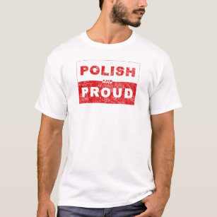 Polish and Proud Flag T-Shirt