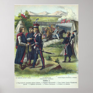 Polish Army near Kraków Poster