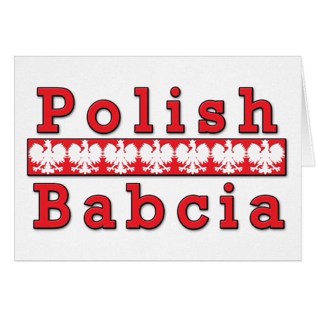 Polish Babcia Eagles (Front Horizontal)