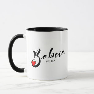Polish Babcia Establiished Year - Grandmother Mug