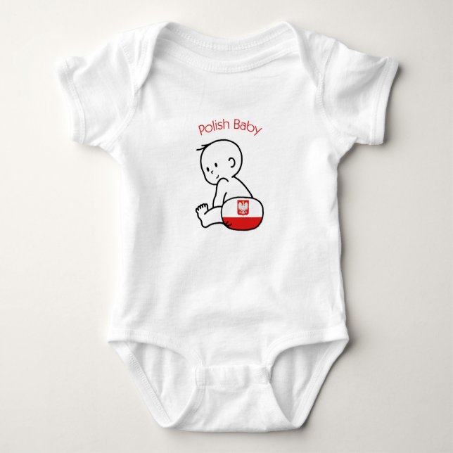 Polish Baby Baby Bodysuit (Front)