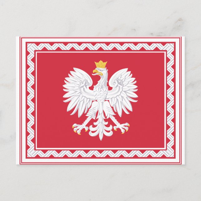 Polish Banner Post Cards (Front)