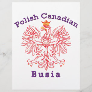 Polish Canadian Eagle Busia