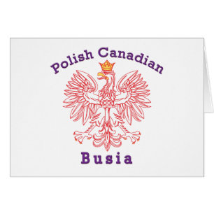 Polish Canadian Eagle Busia