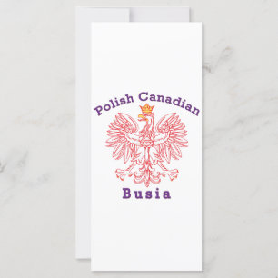 Polish Canadian Eagle Busia