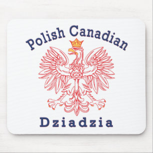 Polish Canadian Eagle Dziadzia Mouse Pad