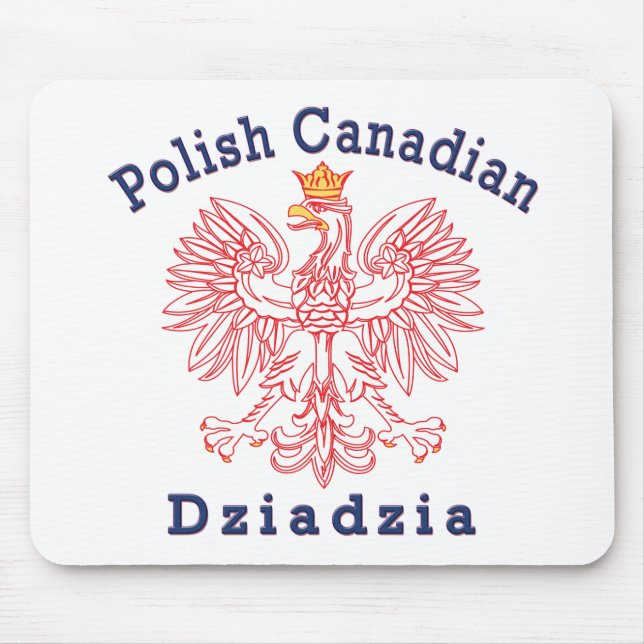 Polish Canadian Eagle Dziadzia Mouse Pad (Front)