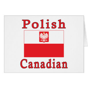Polish Canadian Falcon Flag