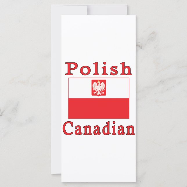 Polish Canadian Falcon Flag (Front)